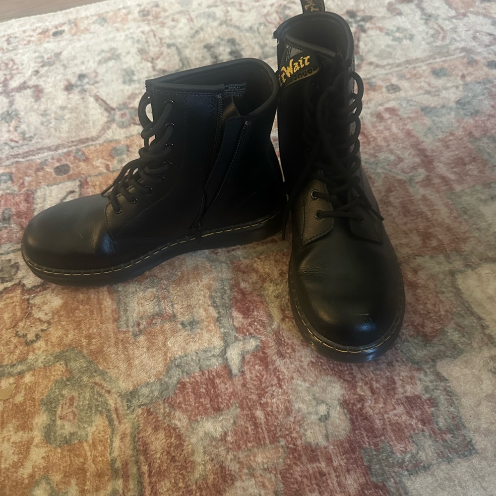 Dr. Martens Black Lace-Up Boots